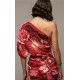 PASSIONFLOWER ONE SHOULDER DRESS