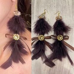Pendientes Angels Chocolate
