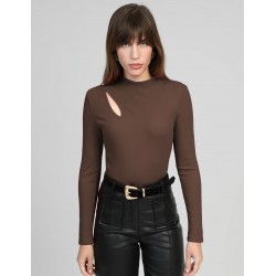 T-SHIRT AMELLE MARRÓN