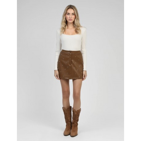 Falda JUSTINIA EFECTO PIEL