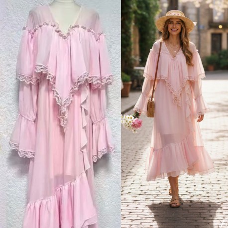 VESTIDO FLY ROSE