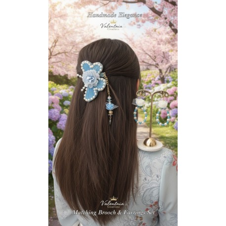 My Valentina Butterfly Hair Clips