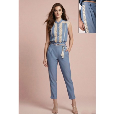 PANTALÓN DENIM COQUETTE