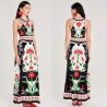 POMEGRANATE LONG DRESS