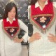 Cuello Pechera lana Artesanal