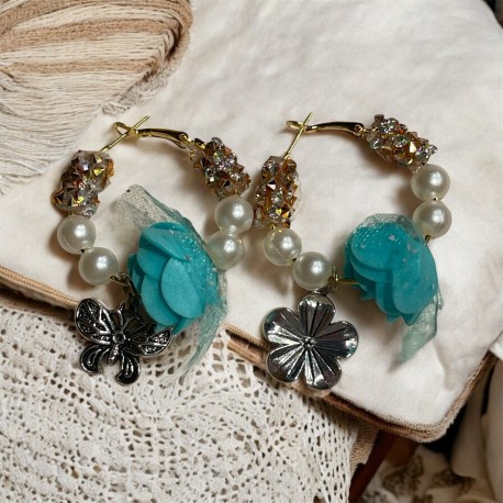 Pendientes trébol pr209